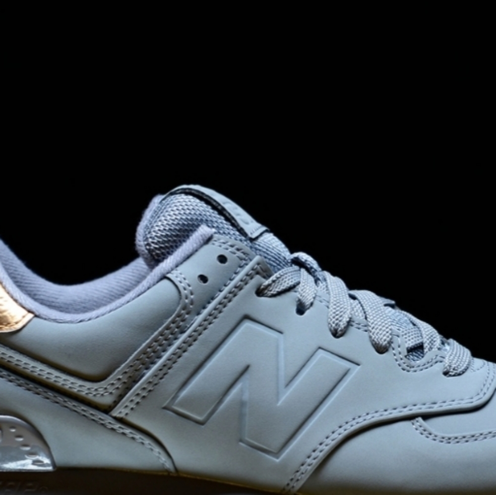 ISO GUNMETAL and BLACK MOLTEN NEW BALANCE 574